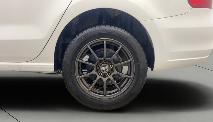 2013 Skoda Rapid AMBITION 1.6 TDI CR MT PLUS, Diesel, Manual, 81,509 km, Left Rear Wheel