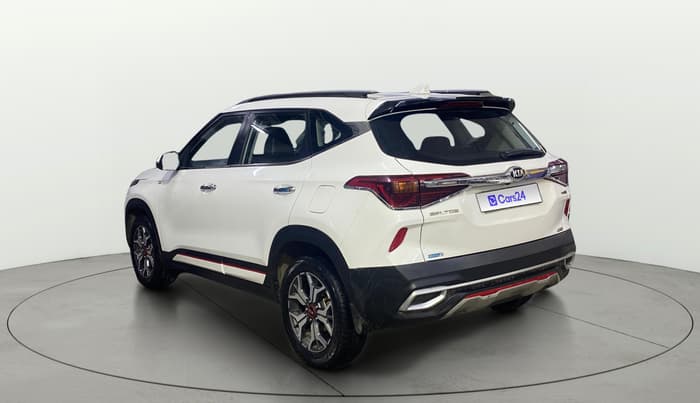 2019 KIA SELTOS GTK 1.4 PETROL, Petrol, Manual, 1,12,787 km, Left Back Diagonal