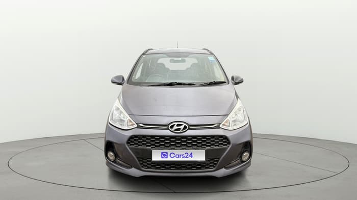 2018 Hyundai Grand i10 SPORTZ (O) AT 1.2 KAPPA VTVT, Petrol, Automatic, 49,606 km, Front