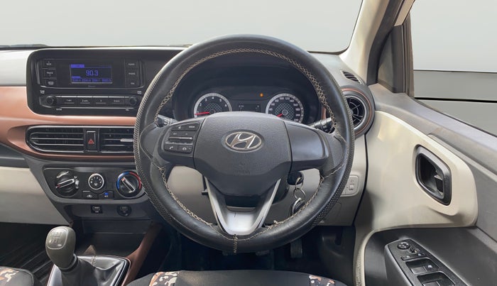 2021 Hyundai AURA S 1.2 CNG, CNG, Manual, 51,507 km, Steering Wheel Close Up