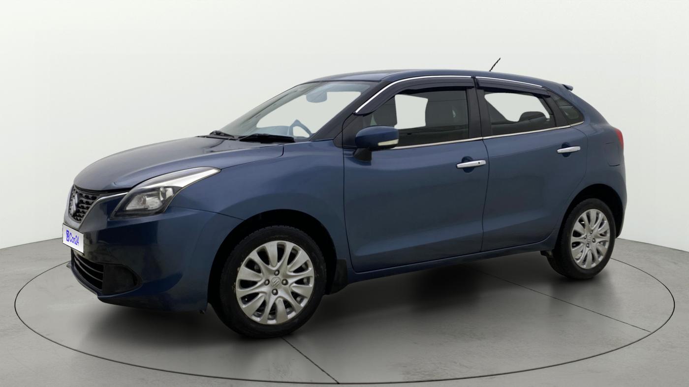 2018 Maruti Baleno ALPHA CVT PETROL 1.2, CNG, Automatic, 85,383 km, Left Front Diagonal