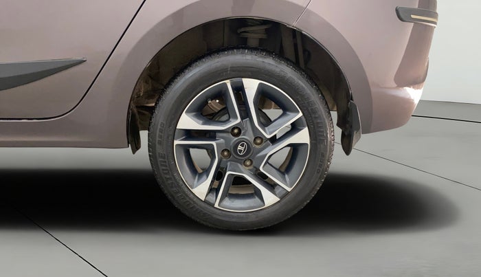 2017 Tata TIGOR XTA PETROL, Petrol, Automatic, 29,990 km, Left Rear Wheel