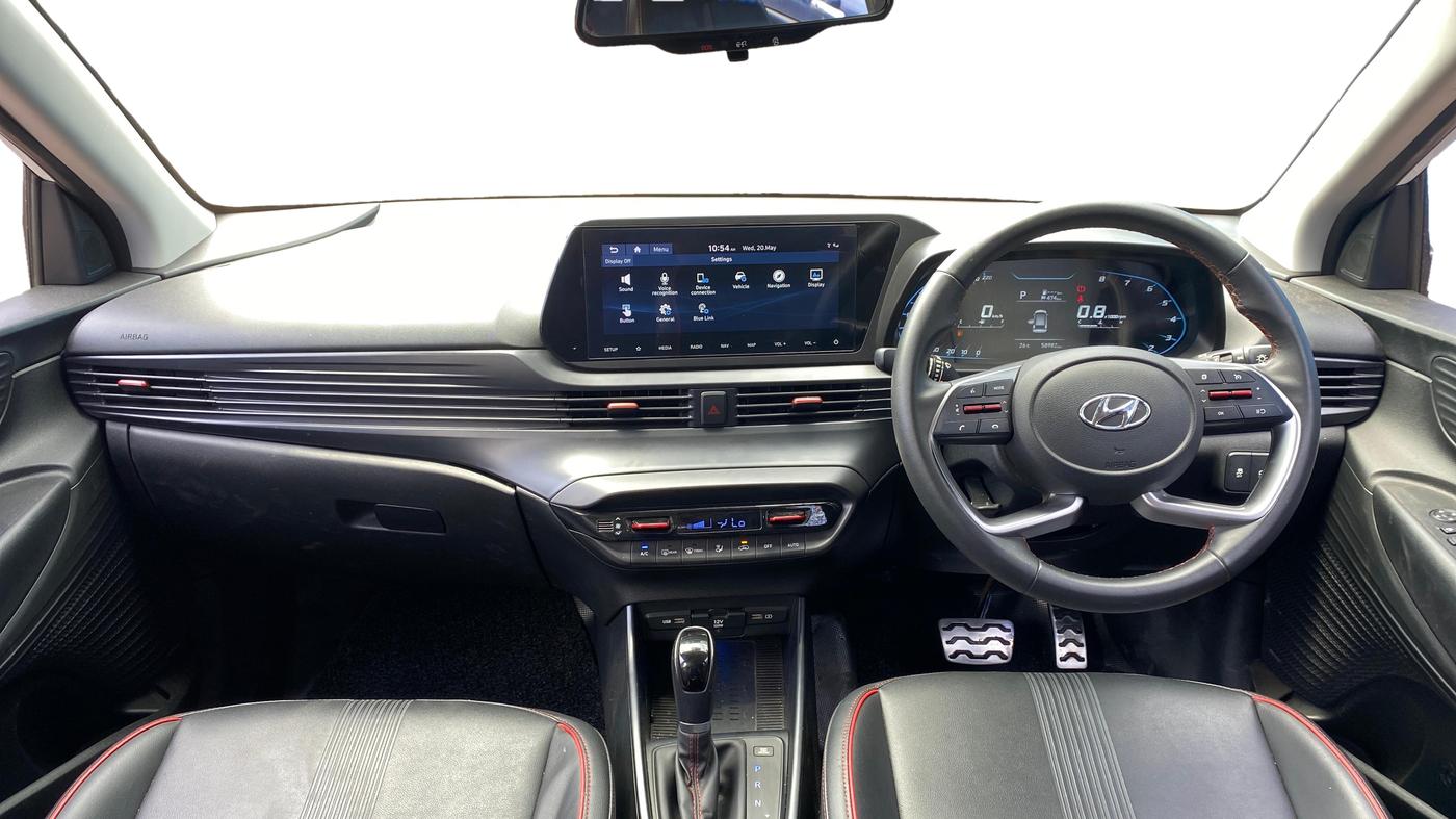 2021 Hyundai NEW I20 Asta (O) 1.0 Turbo DCT Dual Tone, Petrol, Automatic, 58,948 km, Dashboard
