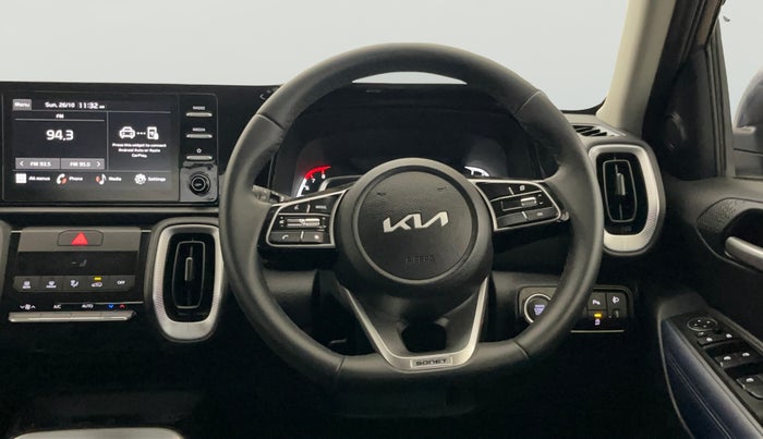 2024 KIA SONET Gravity 1.2 Petrol MT, Petrol, Manual, 12,824 km, Steering Wheel Close Up