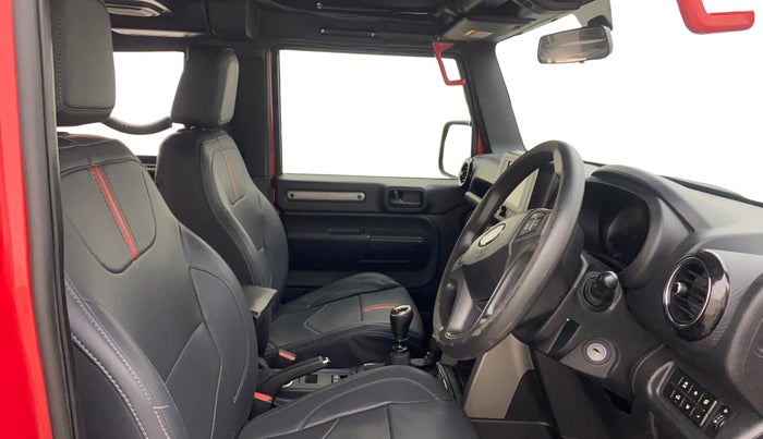 2021 Mahindra Thar LX D 4WD MT CONVERTIBLE, Diesel, Manual, 60,464 km, Right Side Front Door Cabin