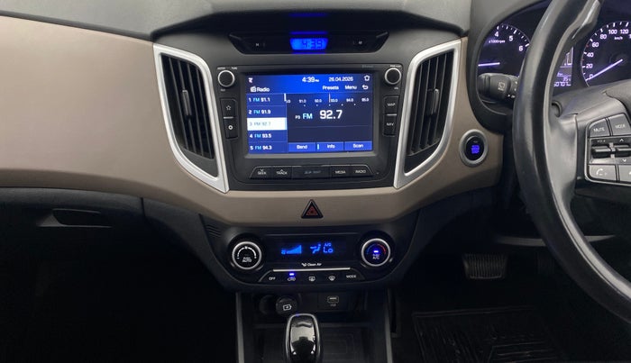 2018 Hyundai Creta SX AT 1.6 PETROL, Petrol, Automatic, 60,704 km, Air Conditioner