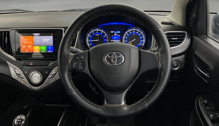 2021 Toyota Glanza G, Petrol, Manual, 32,559 km, Steering Wheel Close Up