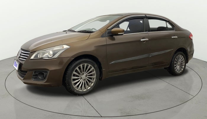 2015 Maruti Ciaz ZXI+, Petrol, Manual, 57,869 km, Left Front Diagonal