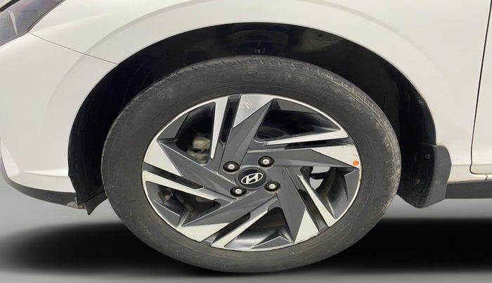 2022 Hyundai NEW I20 ASTA (O) 1.0 TURBO GDI DCT, Petrol, Automatic, 41,669 km, Left Front Wheel