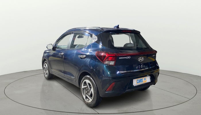 2023 Hyundai GRAND I10 NIOS SPORTZ AMT 1.2 KAPPA VTVT, Petrol, Automatic, 15,028 km, Left Back Diagonal