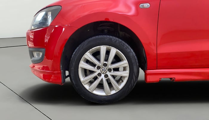 2012 Volkswagen Polo HIGHLINE1.2L, Petrol, Manual, 94,426 km, Left Front Wheel