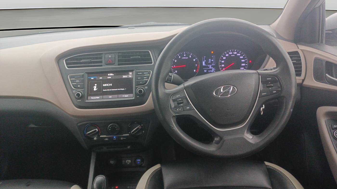 2019 Hyundai Elite i20 SPORTZ PLUS  1.2 CVT, Petrol, Automatic, 57,497 km, Steering Wheel Close Up