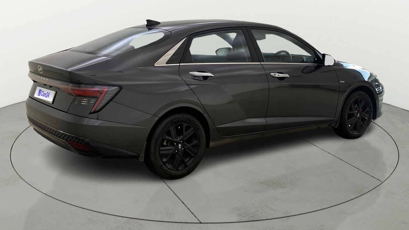 2023 Hyundai Verna SX (O) 1.5 TURBO PETROL DCT, Petrol, Automatic, 11,754 km, Right Back Diagonal
