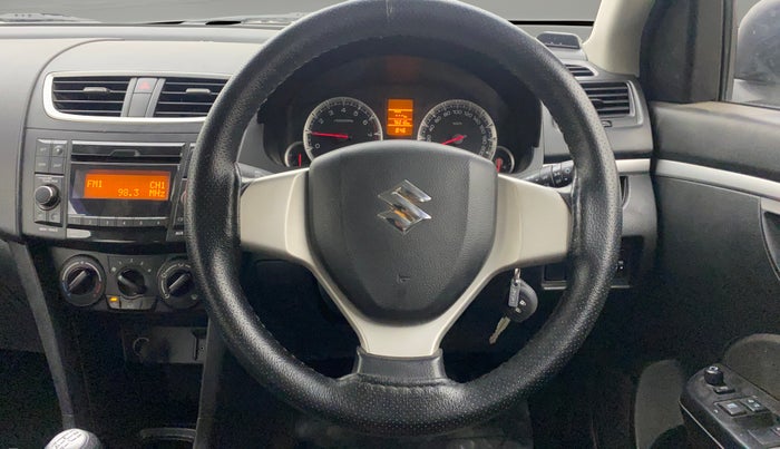 2015 Maruti Swift VXI, Petrol, Manual, 75,966 km, Steering Wheel Close Up