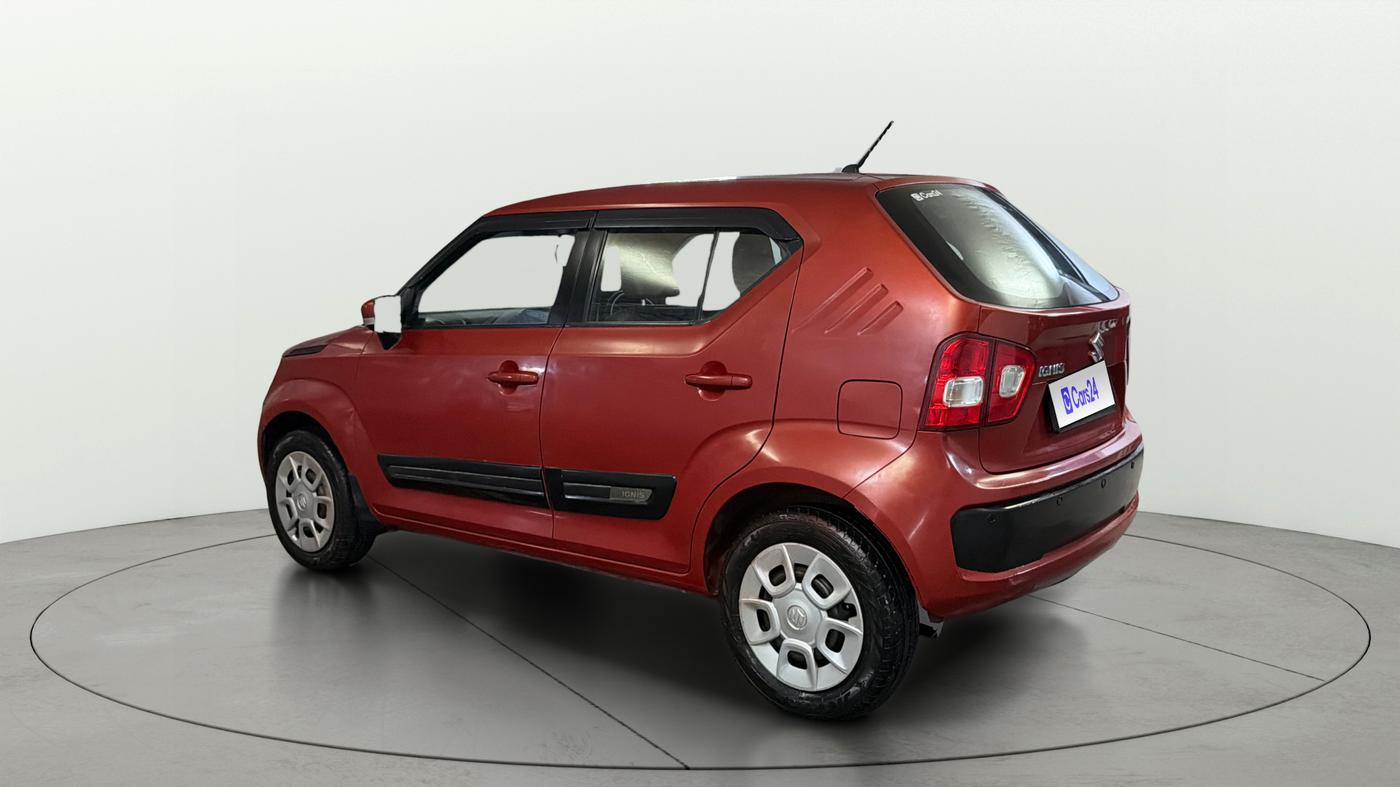 2018 Maruti IGNIS DELTA 1.2 AMT, CNG, Automatic, 62,315 km, Left Back Diagonal