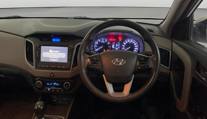 2015 Hyundai Creta SX PLUS 1.6 PETROL, Petrol, Manual, 1,00,773 km, Steering Wheel Close Up