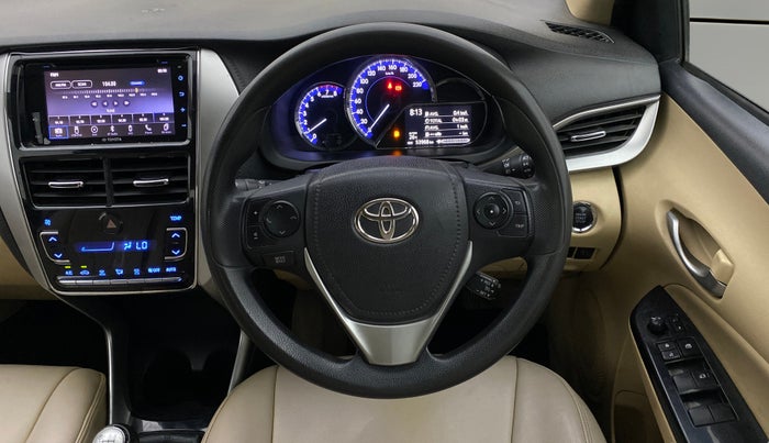 2018 Toyota YARIS V MT, Petrol, Manual, 53,957 km, Steering Wheel Close Up