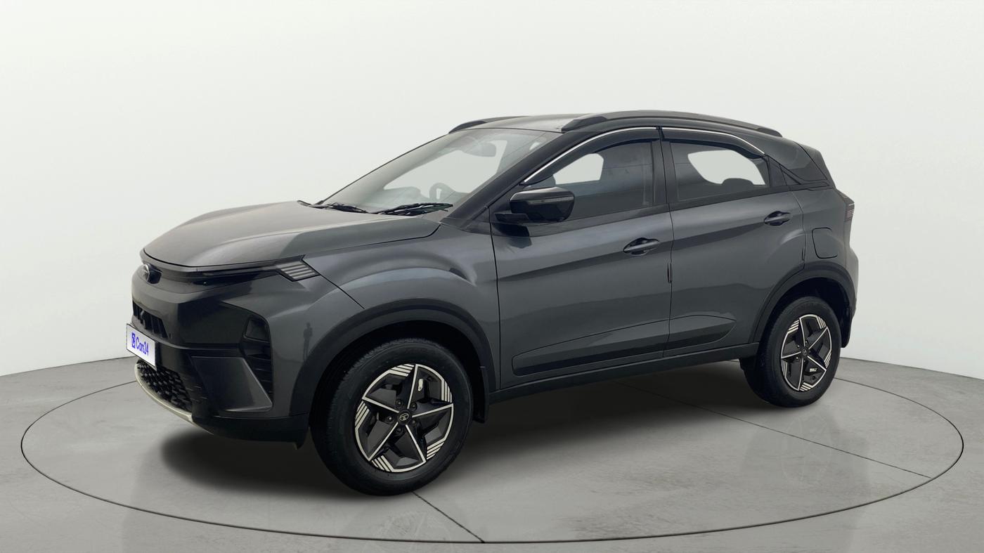 2024 Tata NEXON CREATIVE + AMT 1.5 DIESEL, Diesel, Automatic, 40,392 km, Left Front Diagonal