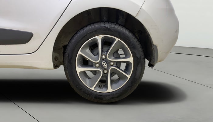 2017 Hyundai Grand i10 ASTA 1.2 KAPPA VTVT, Petrol, Manual, 43,426 km, Left Rear Wheel