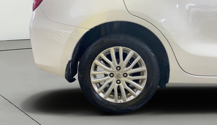 2018 Maruti Dzire ZXI AMT, CNG, Automatic, 91,479 km, Right Rear Wheel