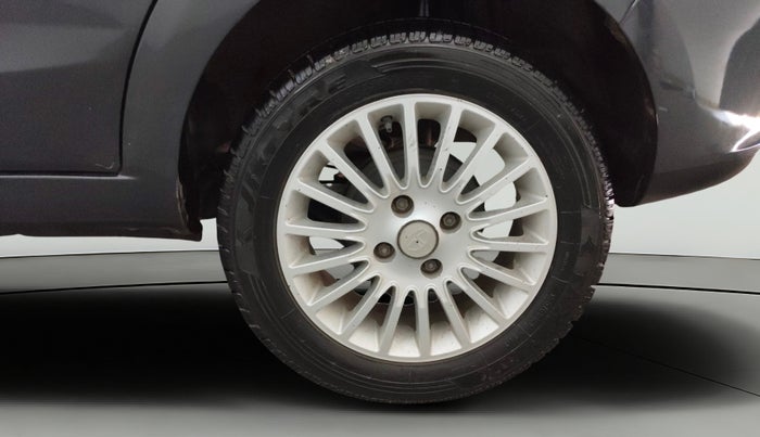 2015 Tata Zest XT PETROL, Petrol, Manual, 75,248 km, Left Rear Wheel