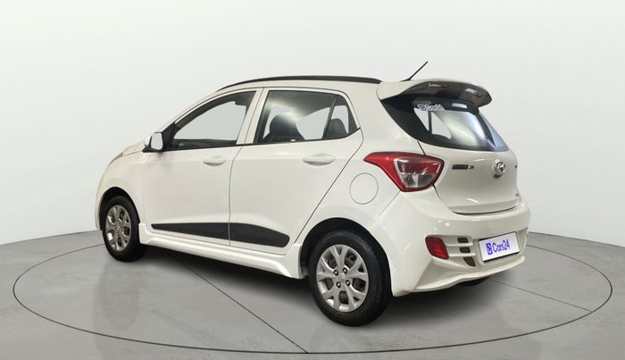 2015 Hyundai Grand i10 SPORTZ 1.2 KAPPA VTVT, Petrol, Manual, 50,768 km, Left Back Diagonal