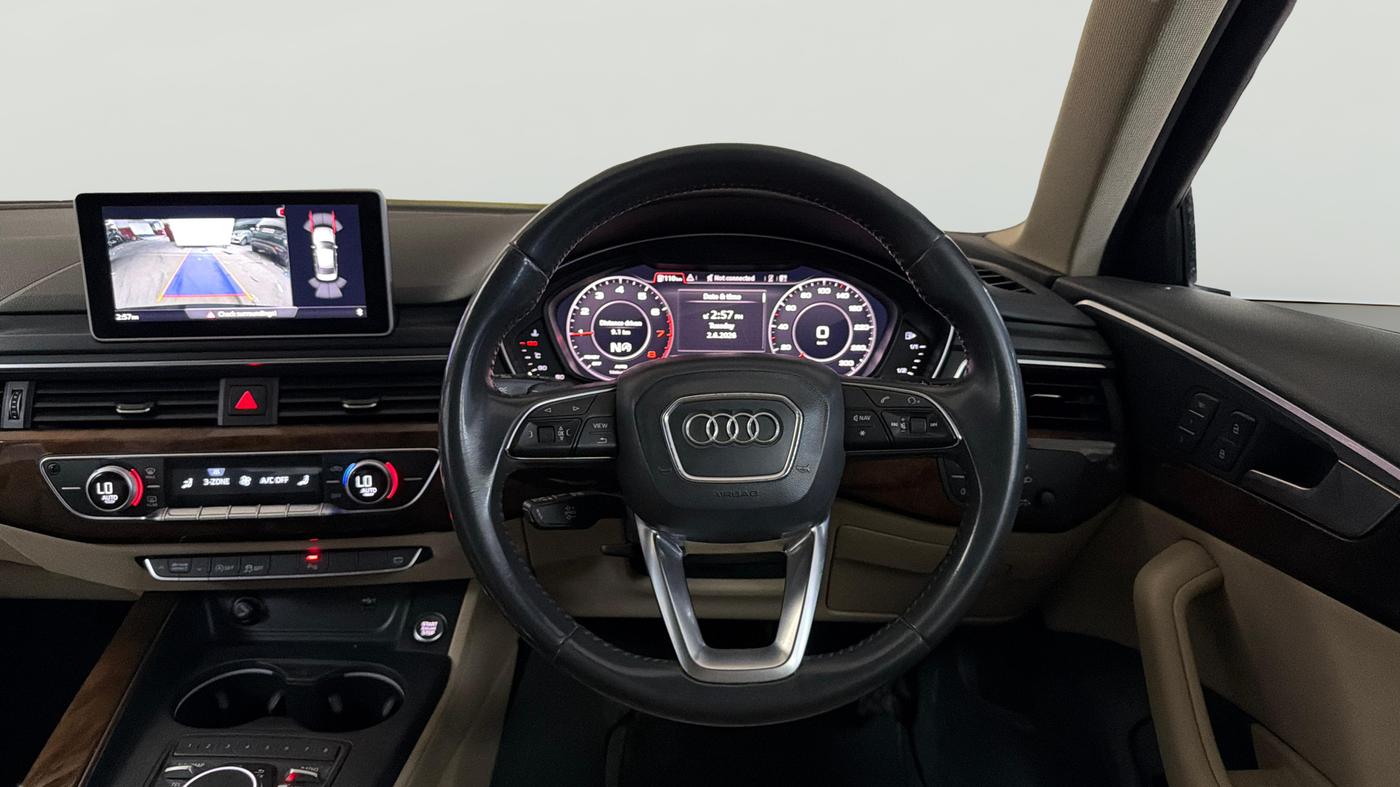 2018 Audi A4 30 TFSI PREMIUM PLUS, Petrol, Automatic, 67,403 km, Steering Wheel Close Up