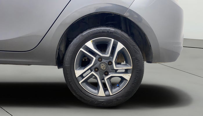 2021 Tata TIGOR XZA PLUS PETROL, Petrol, Automatic, 71,984 km, Left Rear Wheel