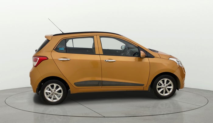 2015 Hyundai Grand i10 ASTA AT 1.2 KAPPA VTVT, Petrol, Automatic, 90,849 km, Right Side View