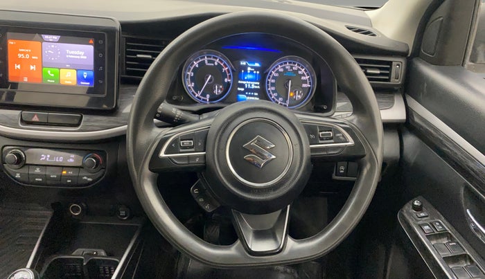 2021 Maruti XL6 ZETA MT, Petrol, Manual, 1,02,876 km, Steering Wheel Close Up