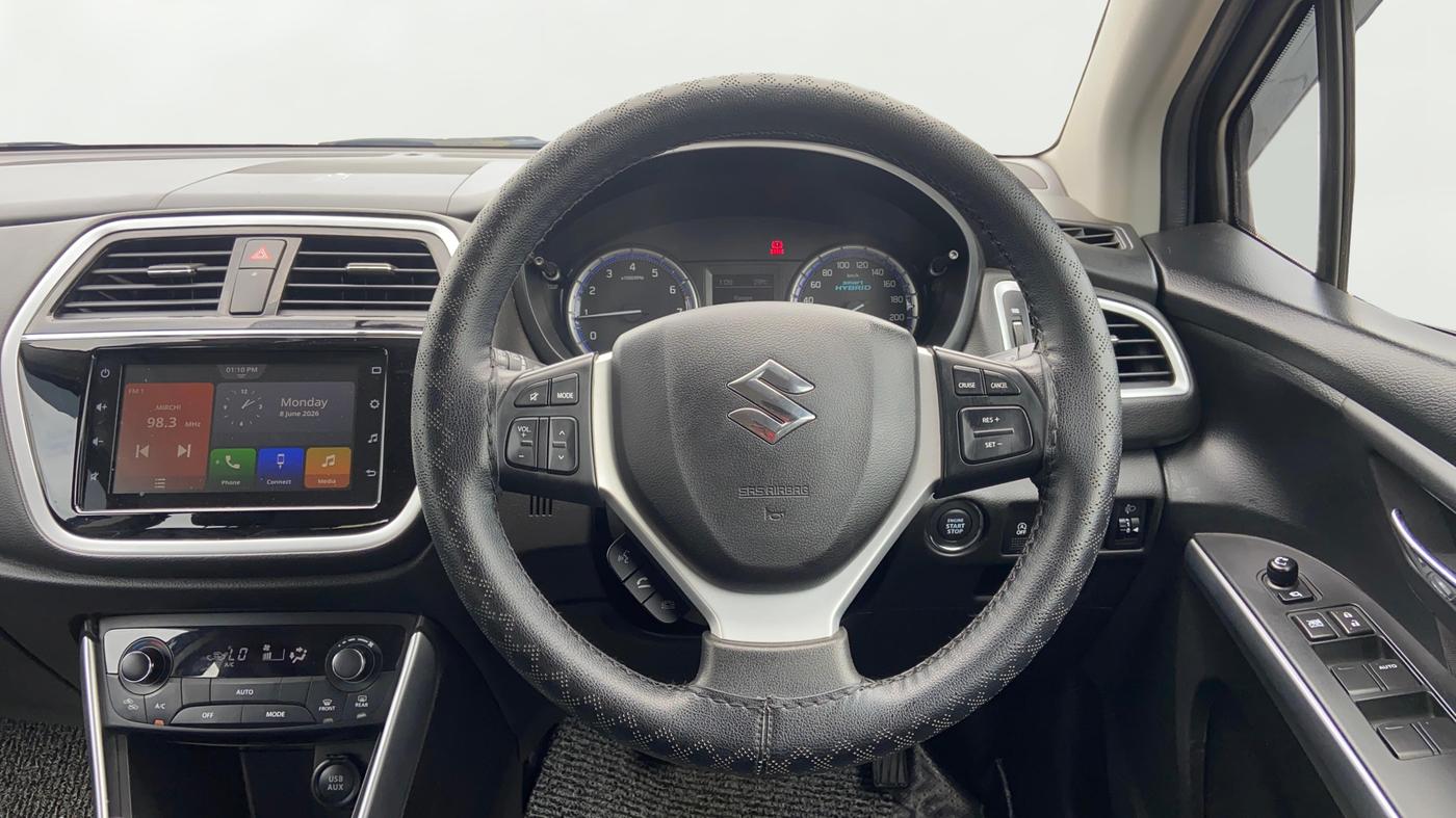 2021 Maruti S Cross ZETA 1.5, Petrol, Manual, 25,614 km, Steering Wheel Close Up
