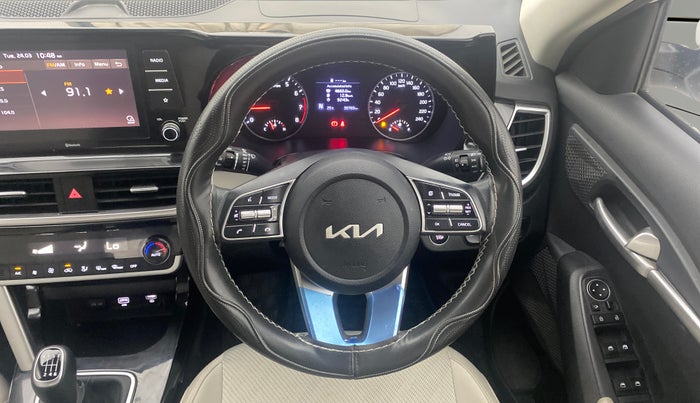 2022 KIA SELTOS HTK PLUS 1.5 IMT, Petrol, Manual, 33,734 km, Steering Wheel Close Up