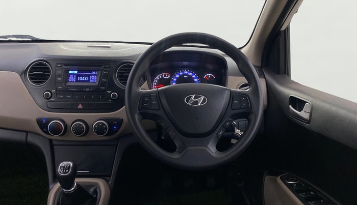 2015 Hyundai Xcent S 1.2, Petrol, Manual, 96,897 km, Steering Wheel Close Up