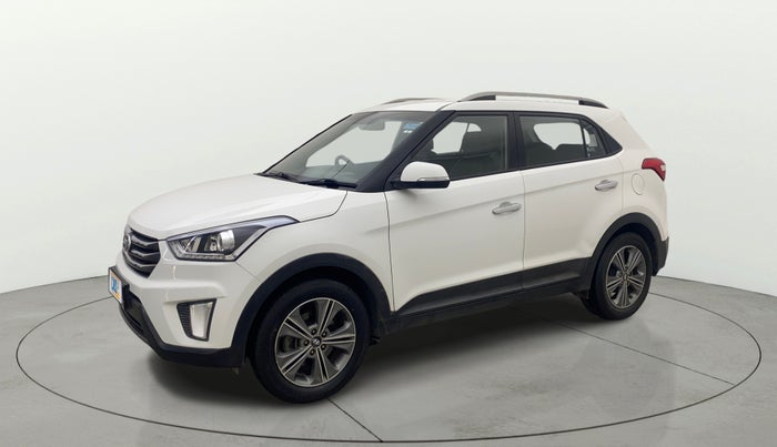 2017 Hyundai Creta SX PLUS AT 1.6 PETROL, Petrol, Automatic, 1,08,638 km, Left Front Diagonal
