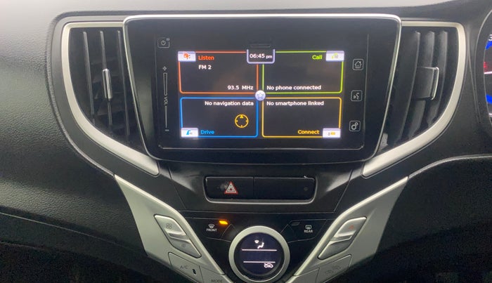 2018 Maruti Baleno ALPHA PETROL 1.2, Petrol, Manual, 1,03,548 km, Air Conditioner