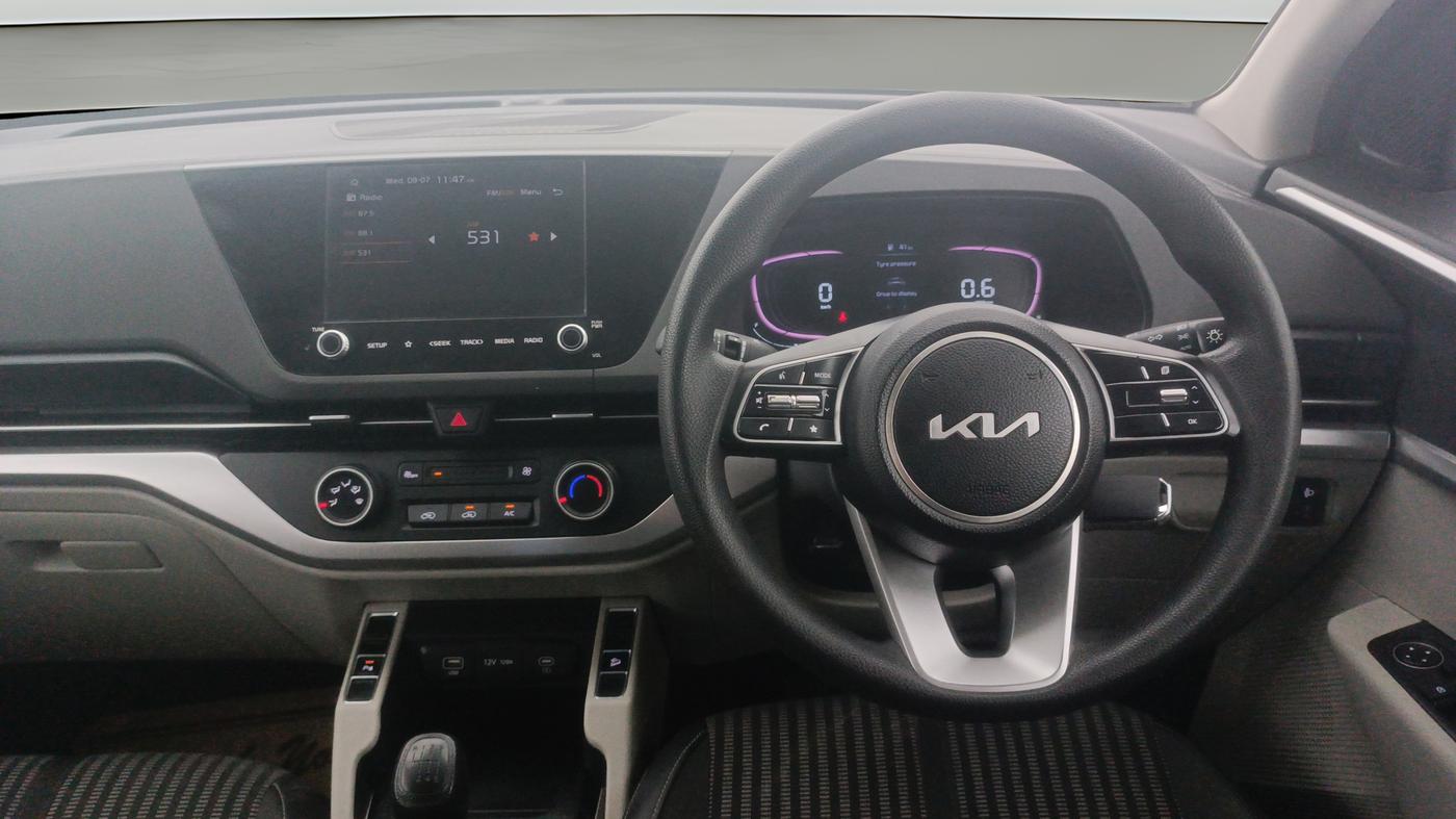 2024 KIA CARENS PRESTIGE 1.5 PETROL 7 STR, Petrol, Manual, 25,102 km, Steering Wheel Close Up