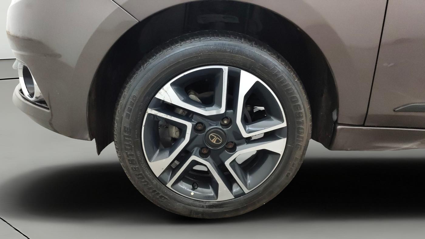 2019 Tata TIGOR XZA PLUS PETROL, Petrol, Automatic, 26,820 km, Left Front Wheel