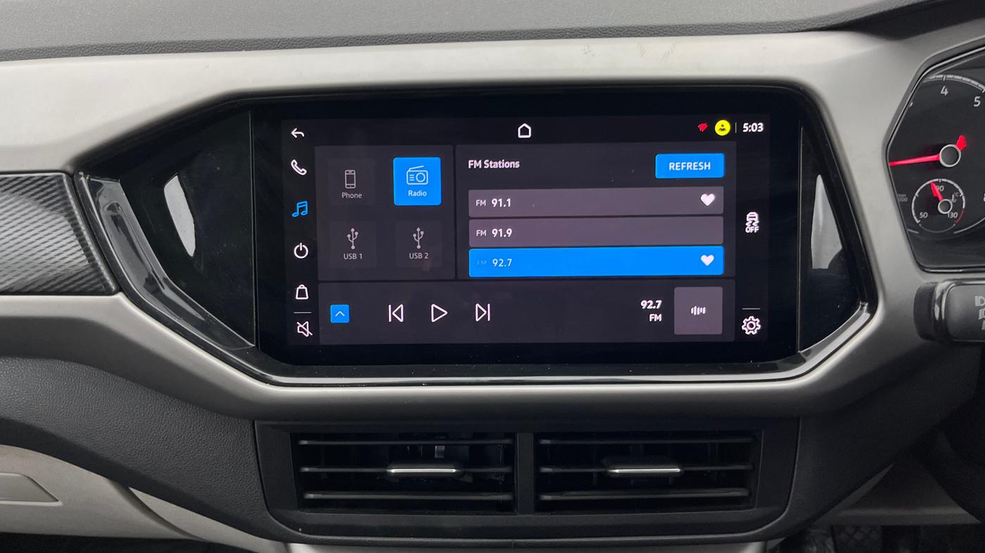 2022 Volkswagen TAIGUN HIGHLINE 1.0 TSI MT, Petrol, Manual, 25,450 km, Air Conditioner
