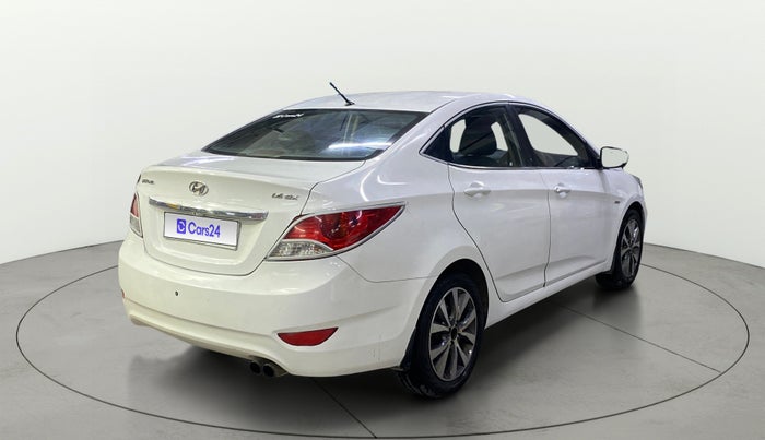 2014 Hyundai Verna FLUIDIC 1.6 CRDI SX, Diesel, Manual, 1,11,484 km, Right Back Diagonal