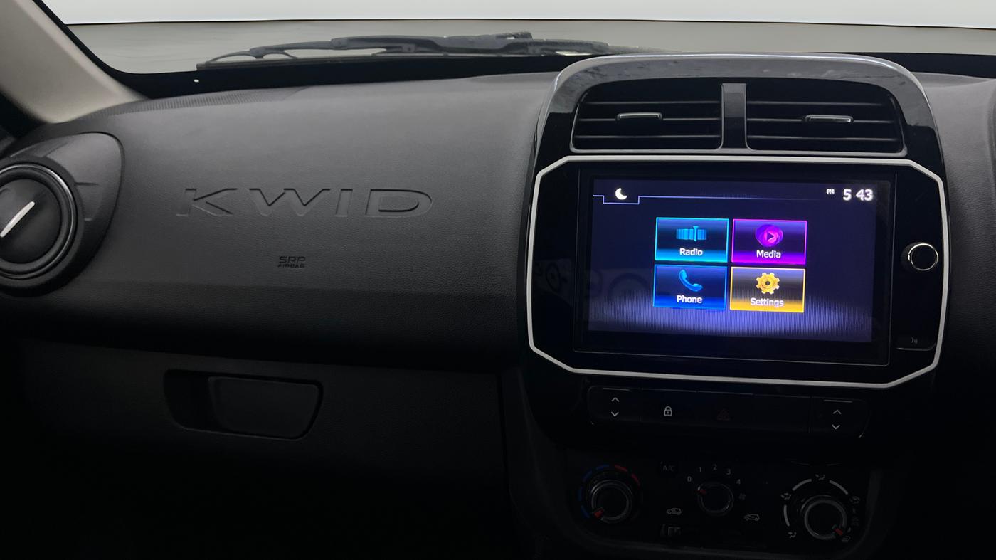 2022 Renault Kwid CLIMBER 1.0 AMT (O), Petrol, Automatic, 29,700 km, Air Conditioner