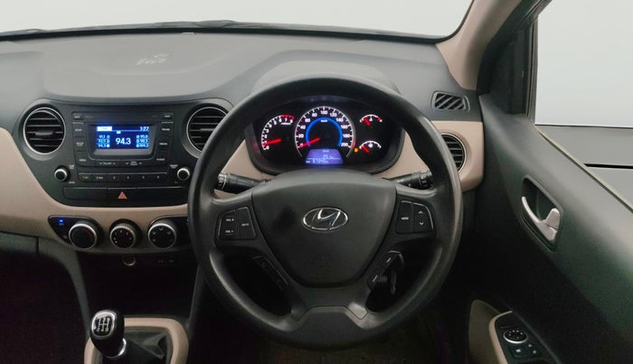 2016 Hyundai Grand i10 SPORTZ 1.2 KAPPA VTVT, Petrol, Manual, 67,313 km, Steering Wheel Close Up