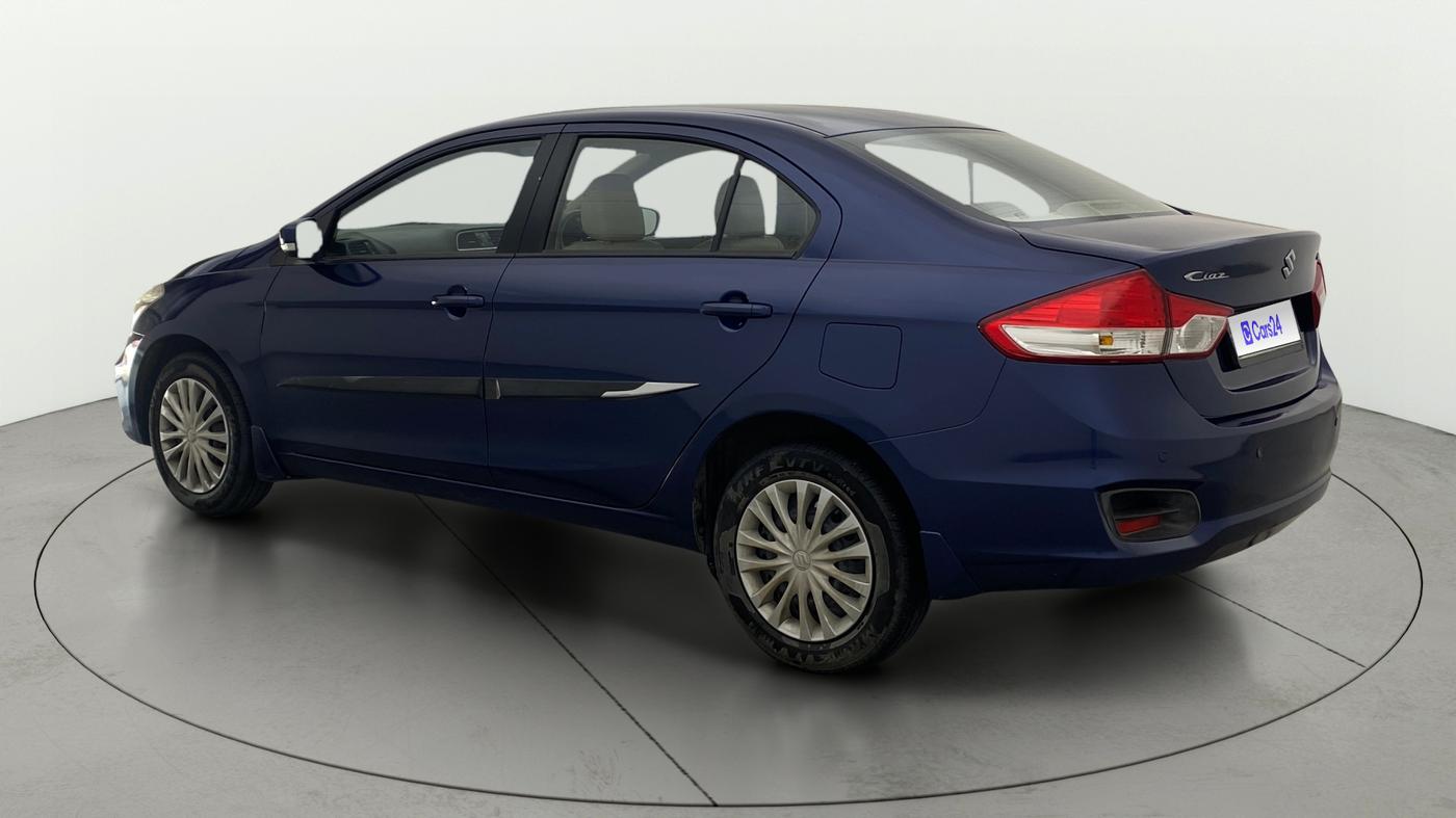 2021 Maruti Ciaz SIGMA 1.5 SHVS MT  PETROL, Petrol, Manual, 1,00,250 km, Left Back Diagonal