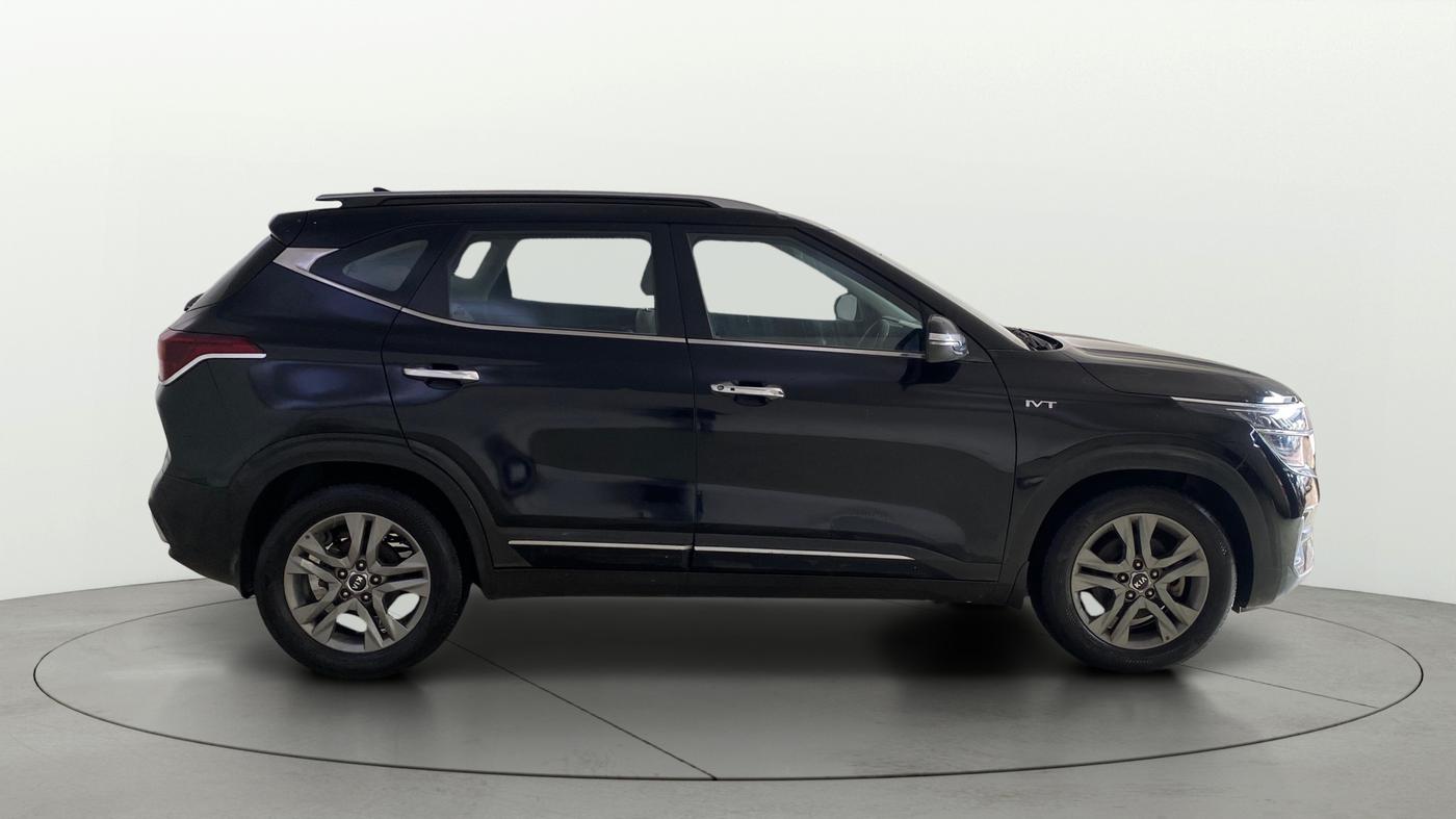 2020 KIA SELTOS HTX IVT 1.5 PETROL, Petrol, Automatic, 61,110 km, Right Side View