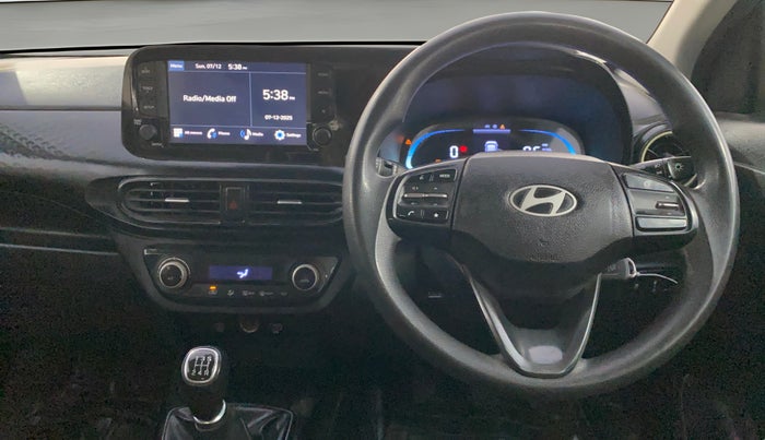 2023 Hyundai EXTER SX 1.2 CNG MT, CNG, Manual, 1,01,815 km, Steering Wheel Close Up