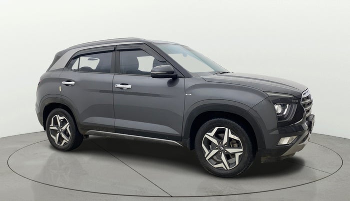 2022 Hyundai Creta S IMT 1.5 PETROL, Petrol, Manual, 48,658 km, Right Front Diagonal