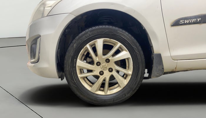 2014 Maruti Swift ZXI, Petrol, Manual, 80,033 km, Left Front Wheel