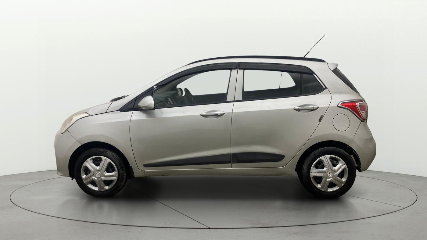 2017 Hyundai Grand i10 SPORTZ (O) 1.2 KAPPA VTVT, Petrol, Manual, 91,360 km, Left Side