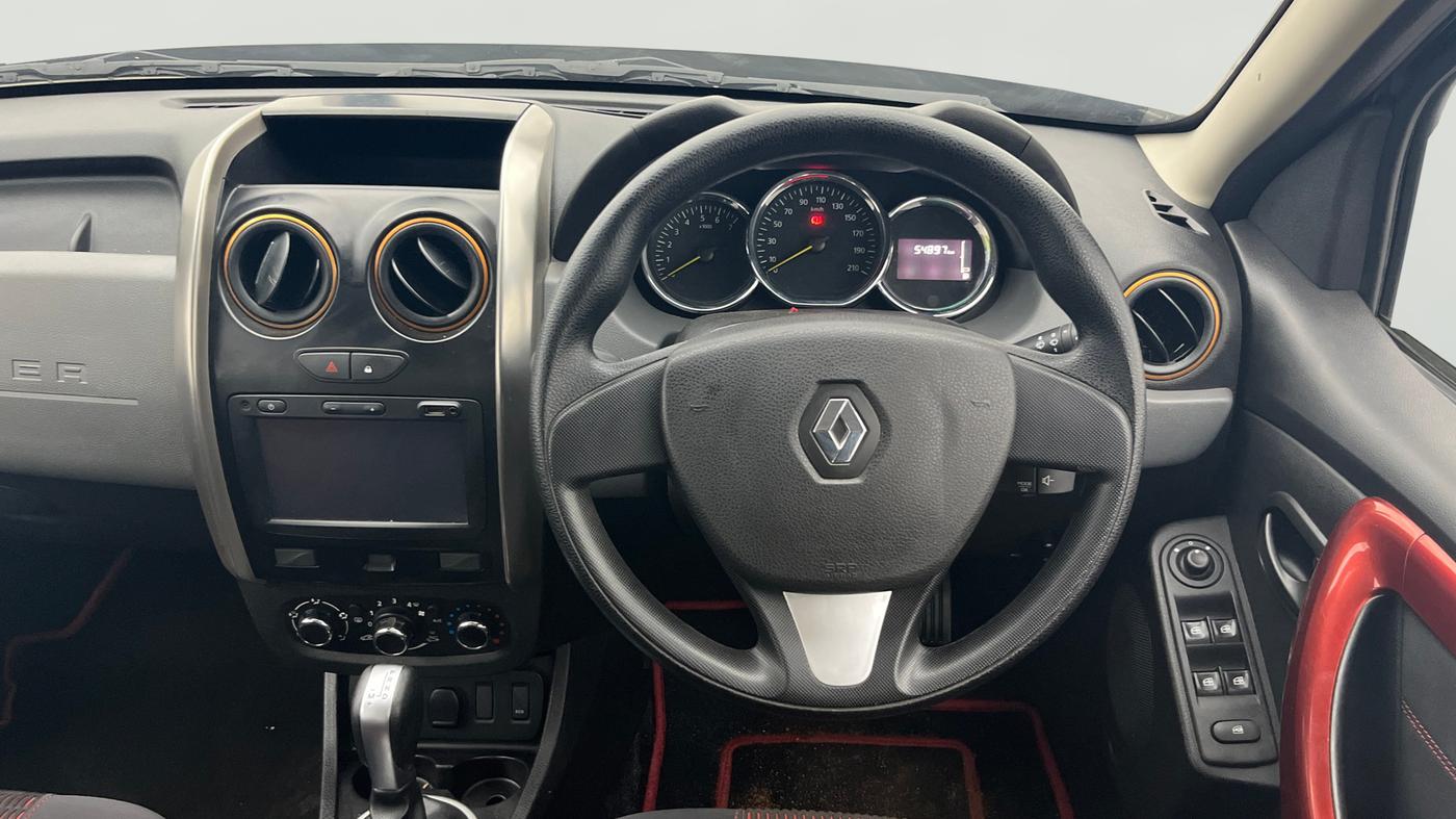 2018 Renault Duster RXS CVT, Petrol, Automatic, 54,897 km, Steering Wheel Close Up