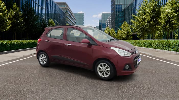 2015 Hyundai Grand i10 ASTA AT 1.2 KAPPA VTVT, Petrol, Automatic, 56,722 km, Right Front Diagonal