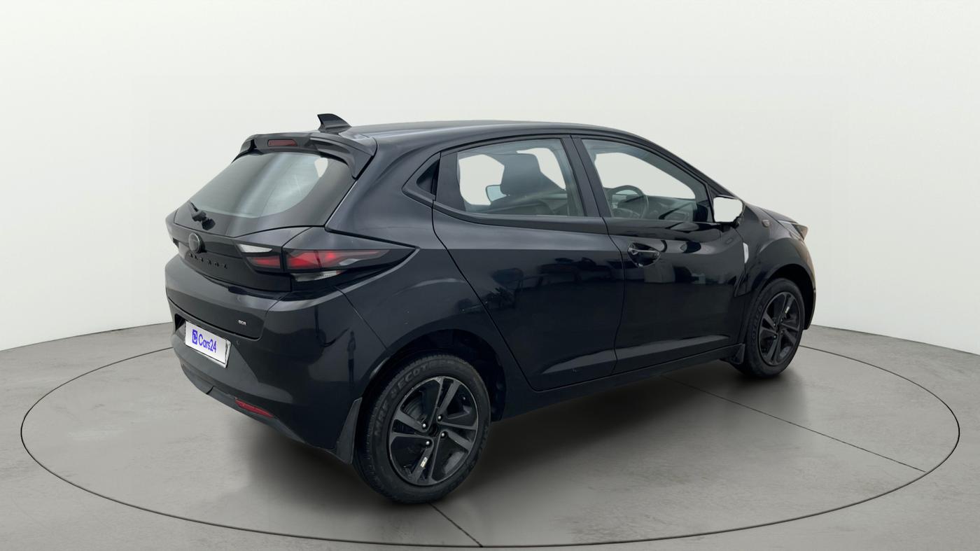 2024 Tata ALTROZ XZA Plus (S) Lux Dark Edition, Petrol, Automatic, 23,295 km, Right Back Diagonal